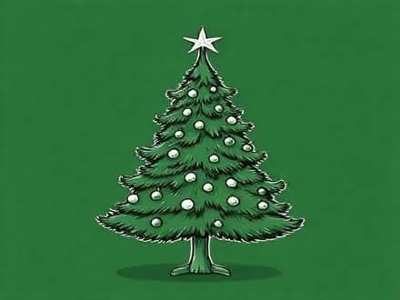 Photo of free 1 year old artificial Christmas tree 6ft tall ish no taller (Thornbury BS35) #1