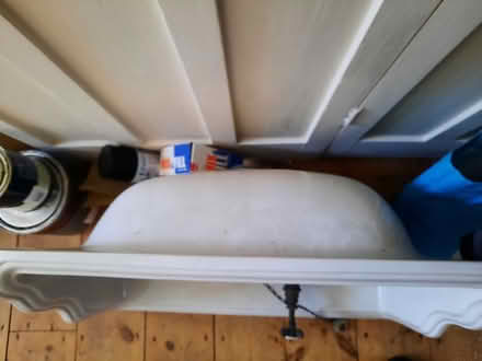 Photo of free 1920s ceramic sink with single original tap and wall bracket frame (Hollingdean BN1) #2