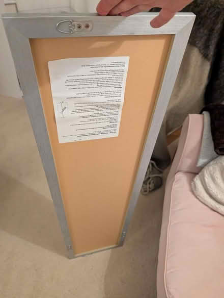 Photo of free Full length mirror, grey/silver surround (Summertown OX2) #2