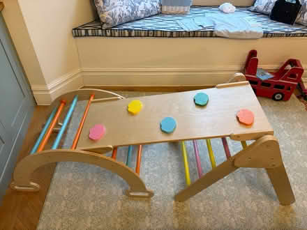 Photo of free Kids’ wooden indoor climbing frame (N5) #2