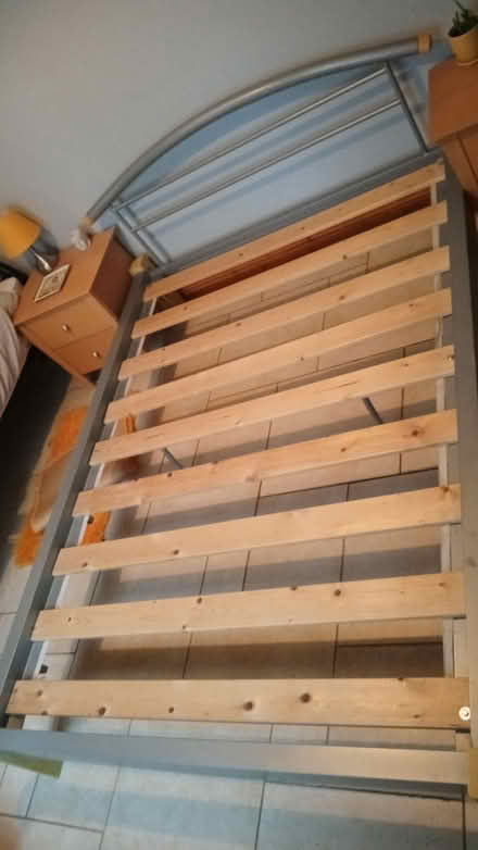 Photo of free Double bed frame and mattress (Ballynure) #3