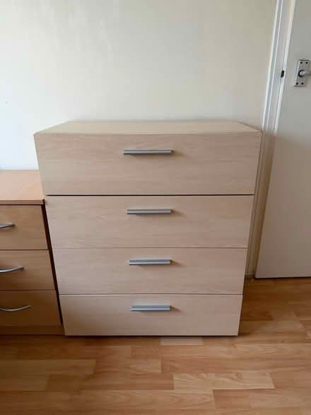 Photo of free 4 drawer chest of drawers (Battersea SW11) #1