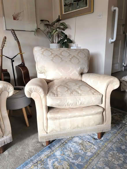 Photo of free 3 Seat Sofa and 2 Armchairs Traditional English Down Feather (Temple Fortune NW11) #2