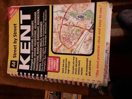 Photo of free Kent AA Street atlas (Hollingdean BN1) #3