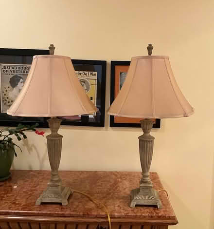Photo of free Two Table Lamps (Westbrea area of Berkeley) #1