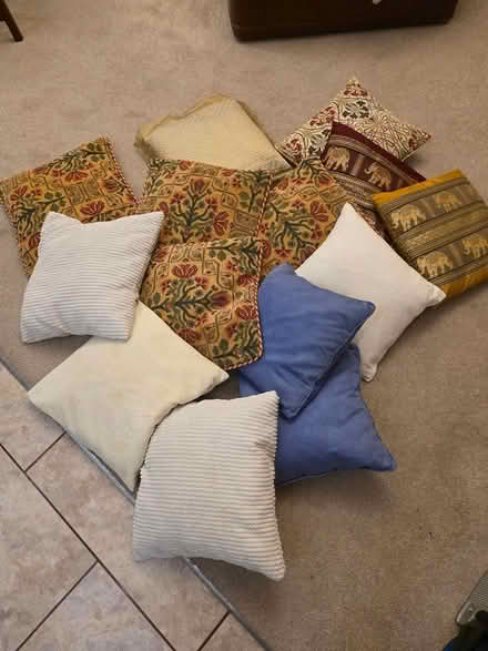 Photo of free Selection of cushions (Prestwich, M25) #1