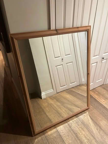 Photo of free Large pine mirror (Horsell) #1