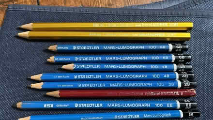 Photo of free Various pencils from soft to hard and others (Goldhanger CM9) #2