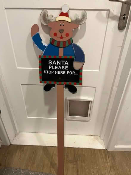 Photo of free Santa sign (Fulbourn) #1