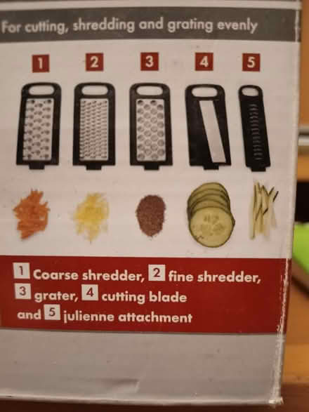 Photo of free Multi-purpose grater (Hayling Island PO11) #2