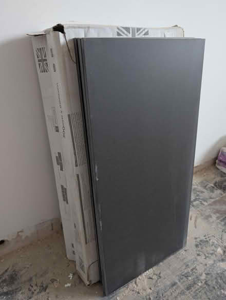 Photo of free Porcelain tiles (black) (Parsons Green SW6) #1