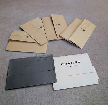 Photo of free Document Wallets (Tredington GL20) #2