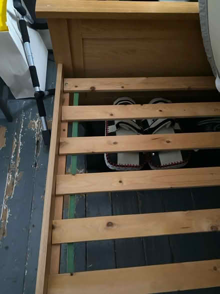 Photo of free Single wooden bed (Queens Park W10) #2