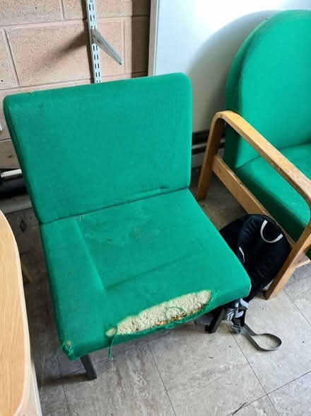 Photo of free 3 old office chairs (Dronfield S18) #3