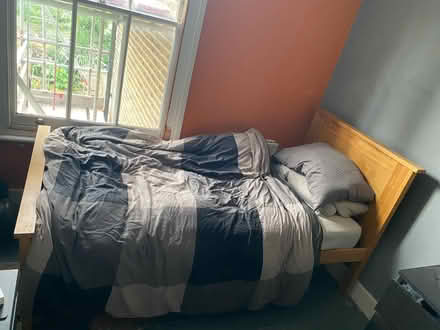 Photo of free Single wooden bed (Queens Park W10) #1