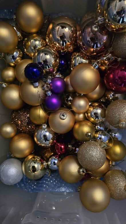 Photo of free A 6ft 3" artificial christmas tree with trimmings...... (Abraham Heights LA1) #3