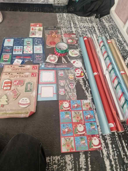 Photo of free Wrapping paper and tags (Moreton CH46) #1