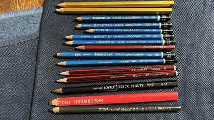 Photo of free Various pencils from soft to hard and others (Goldhanger CM9) #1