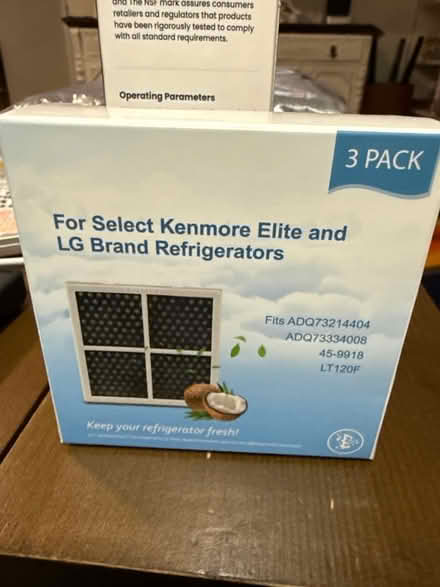 Photo of free LG refrigerator water & air filter (North Long Beach) #1
