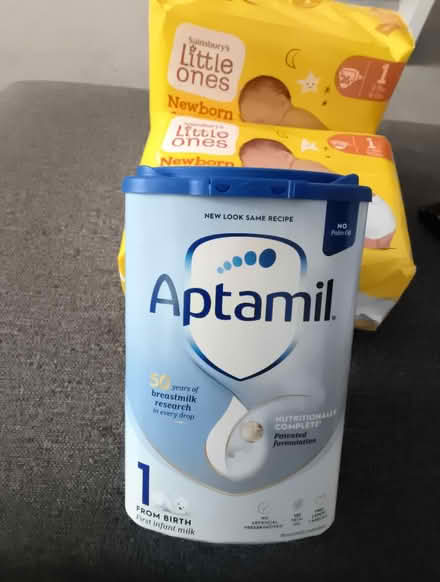 Photo of free Baby milk powder and nappies (LU2) #2