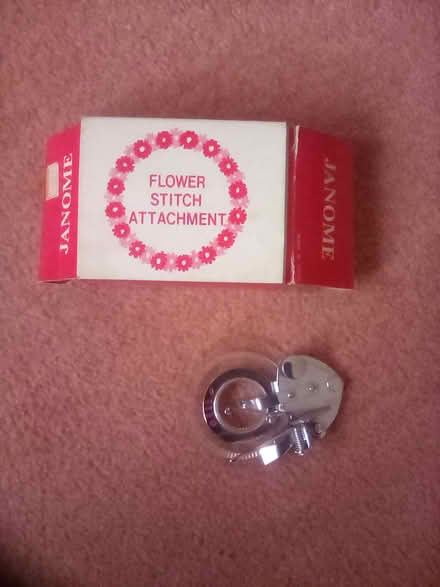 Photo of free Flower stitch attachment for sewing machine. (Oxon SY3) #1
