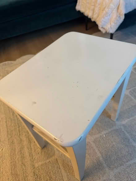 Photo of free Small wooden stool, side table (HG3) #3