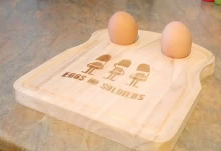 Photo of free Egg and soldiers serving board (Orton Goldhay) #1