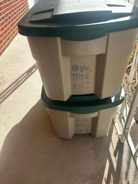 Photo of free 8 ft artificial Christmas tree (North Lakewood) #1