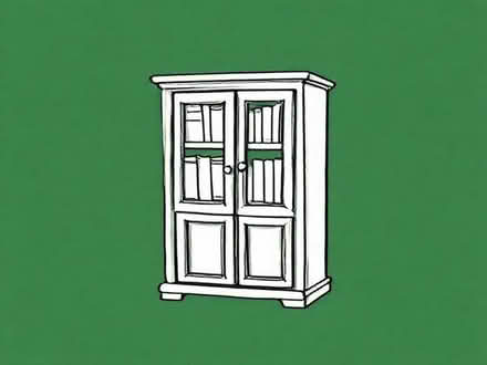 Photo of cupboard or deep book case 60-80 cm width height is up to 210 cm (Peachcroft OX14) #1