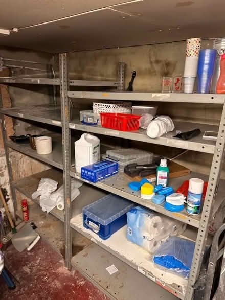 Photo of free Metal shelving units (West Hampstead NW6) #1