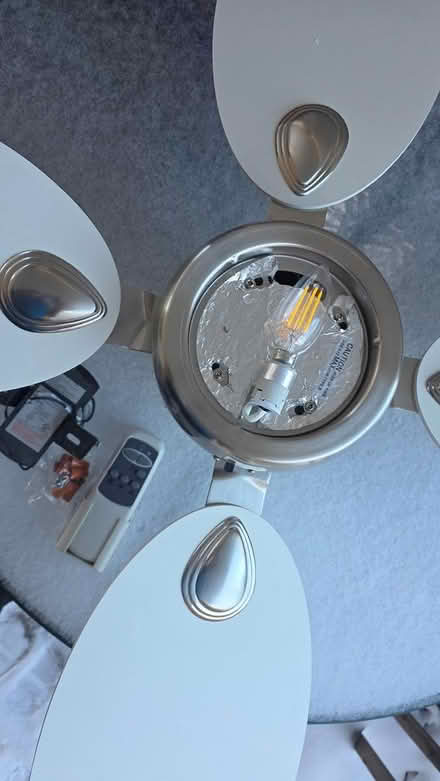 Photo of free Ceiling fan with light and remote (K2G 2Y9) #3