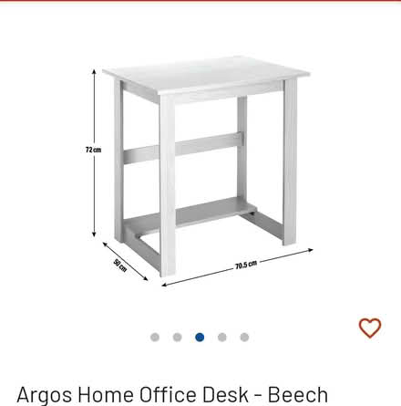 Photo of free Office desk from Argos (Wallisdown BH12) #3
