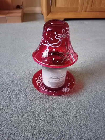 Photo of free Decorative light shade for a med or large yankee candle (Purley on Thames RG31) #2