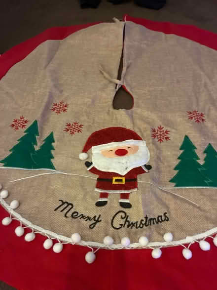 Photo of free Christmas tree skirt and lights (Welwyn garden city) #2