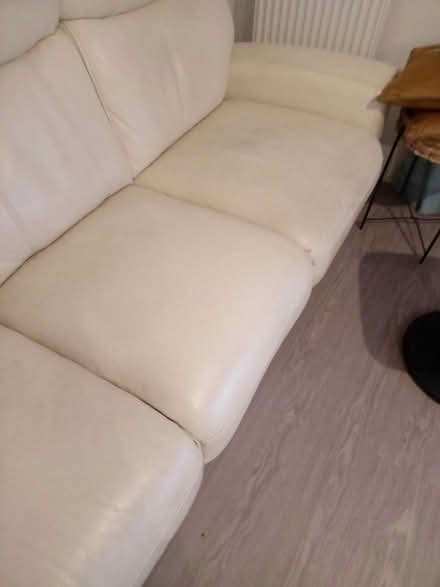 Photo of free 3 seater sofa learher (Chelmsford CM1) #1