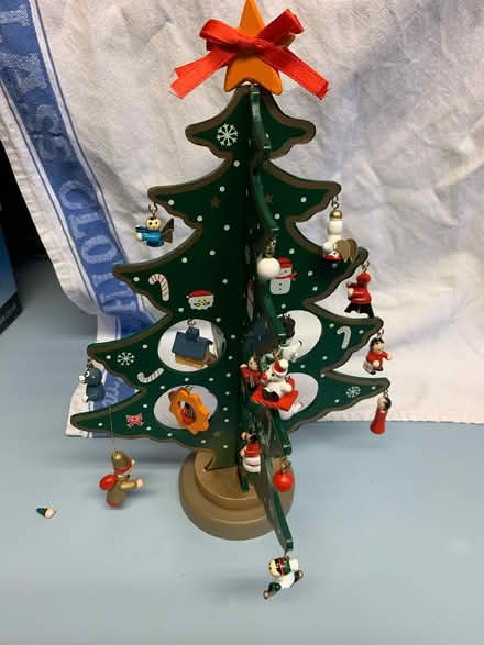 Photo of free Tiny wooden Christmas tree (Ringwood BH24) #1