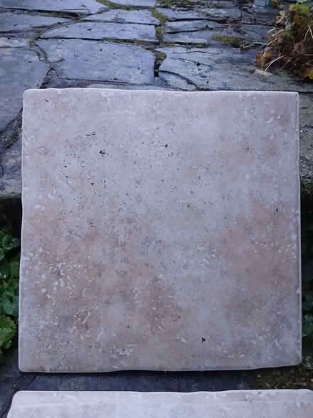 Photo of free Sq tiles natural stone look x 6 (Wargrave RG10) #2