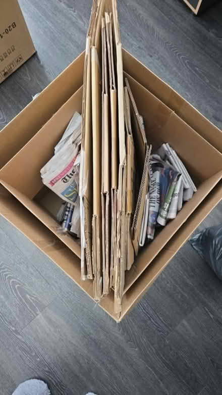 Photo of free Boxes & newspapers (Rainham ME8) #1