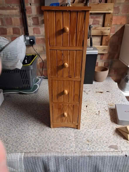 Photo of free Small 4 drawer unit (Wollaton ng8) #1