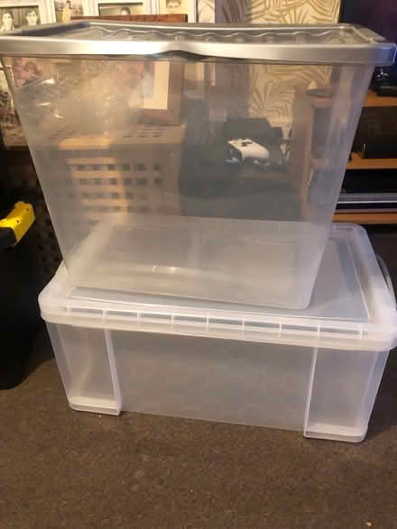 Photo of free Storage boxes (Epsom KT18) #1