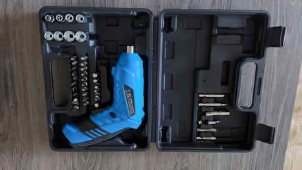 Photo of free Cordless USB drill w/o charge cord (St Albans Jersey Farm AL4) #1