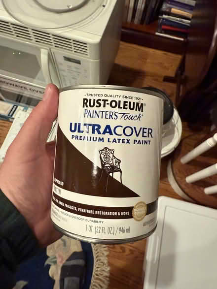 Photo of free 1 Quart Brown Rustoleum Paint (By WJHS) #1