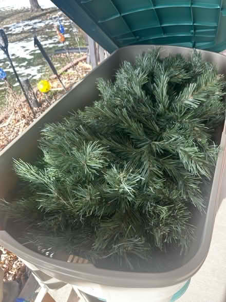 Photo of free 8 ft artificial Christmas tree (North Lakewood) #2