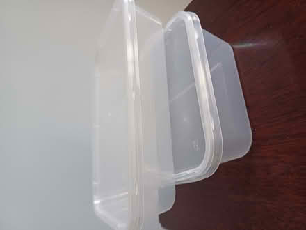 Photo of free Plastic containers with lids (BT8) #1