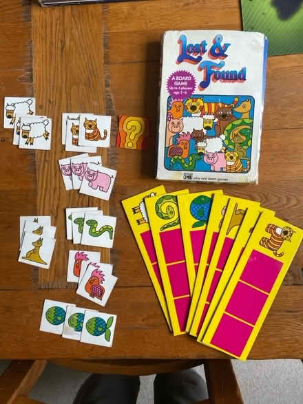 Photo of free Lost and Found 1970s board game (Amersham Common HP7) #1