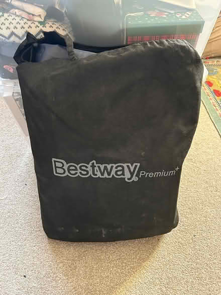 Photo of free Plug In, Inflatable Double Mattress (Caergwrle) #2