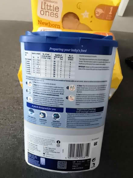 Photo of free Baby milk powder and nappies (LU2) #3