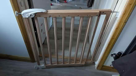 Photo of free Wooden baby gate (Charnock S12) #1