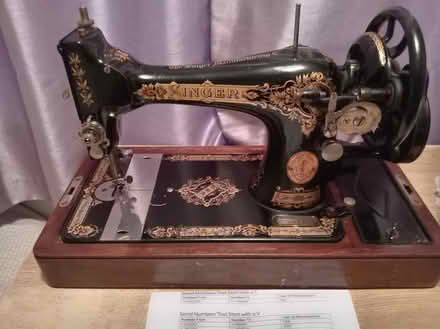 Photo of free Singer sowing machine (TN24) #2