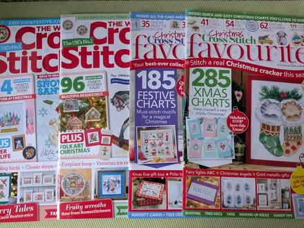 Photo of free Four Christmas Cross Stitch Magazines (Beulah Hill SE19) #1